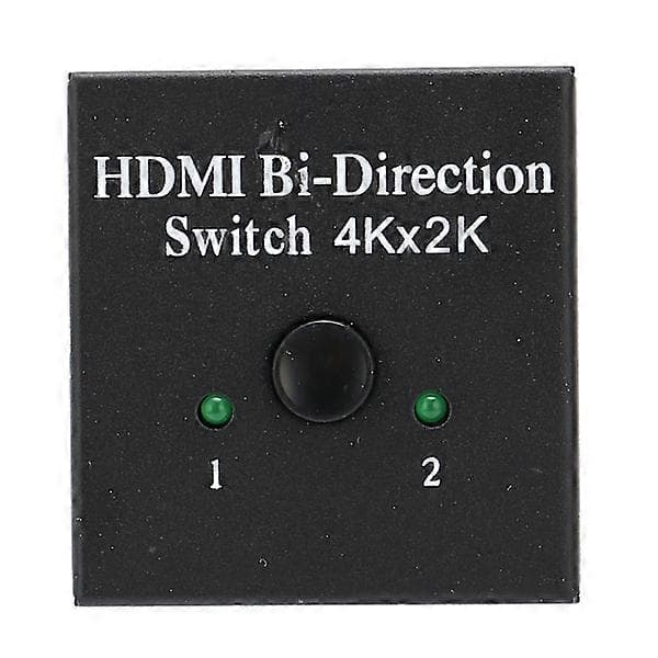 Bi-Directionel Switch 4K High Definition Multimedia Interface Splitter til Computer Laptop