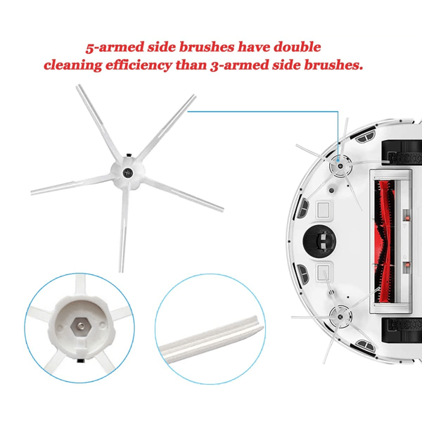 Reservedele til Xiaomi Roborock S5 S6 Max 10 dele