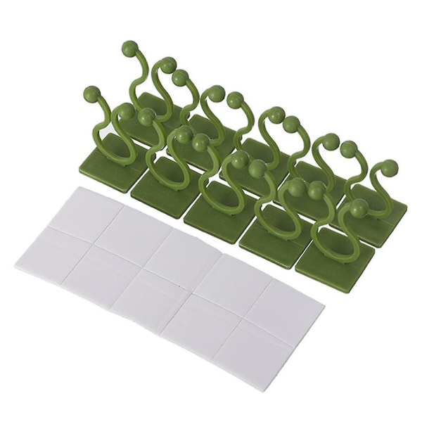 10x Näkymättömiä kasveja kiipeilyseinään tarttuvat koukut/köynnösten kiinnitysteline