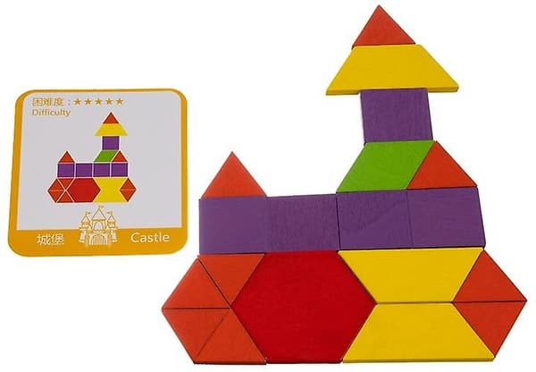 Educational Puzzle - Geometric Shapes