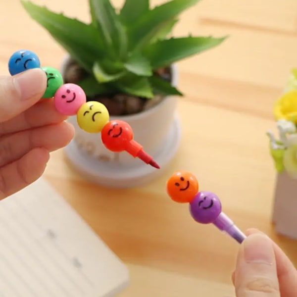 15 st söta lollipopformade klotpennor med färgglada pärlor - perfekt val för födelsedagsfestgåvor och presenter