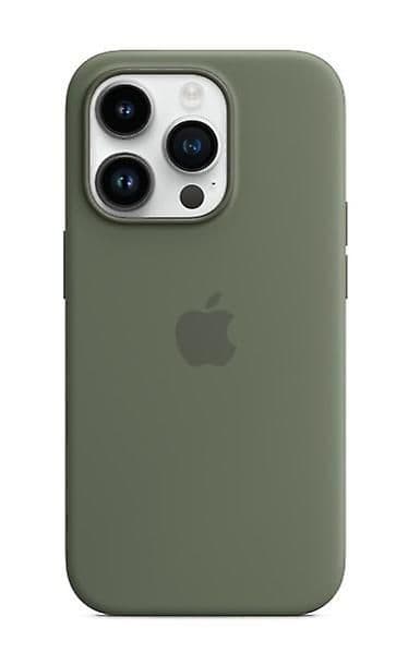 Silikon Deksel Kompatibelt Med Iphone 14pro Olive