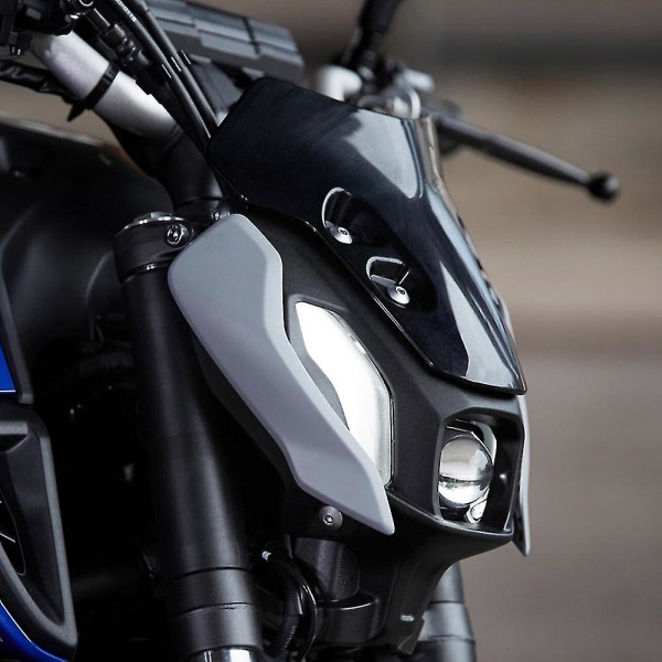 Mt07 Motorcykeltillbehör Främre vindruta Vindruta deflektor Vindruta skärm för Yamaha Mt-07 Mt 07 2021 2022 2023 Gray
