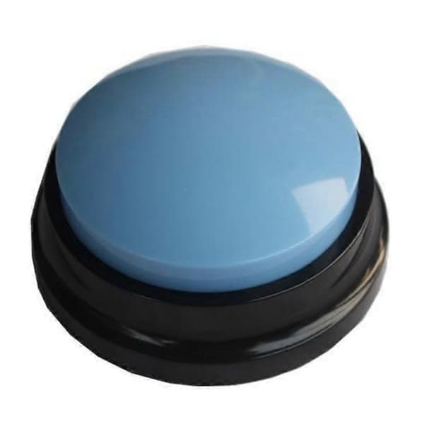 Recordable Talking Button 30 Second Voice Recording Button Training Buzzers for Pets
