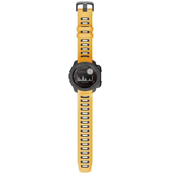 Til Garmin Instinct / Instinct Esports silikonerem, CJ Yellow Black
