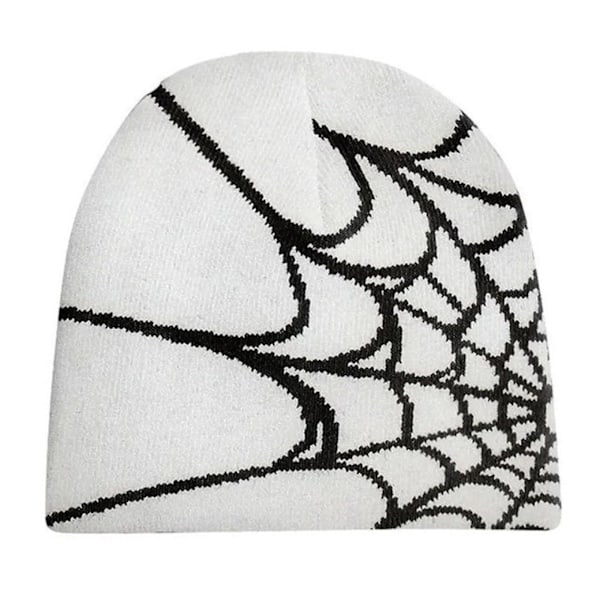 Neulotu Neulelippis Talveen Beanie Pehmeä Hämähäkinverkko Löysä Slouchy Neulotu Talvi Lämmin Hatut Kylmälle Säälle Luistelulippis B