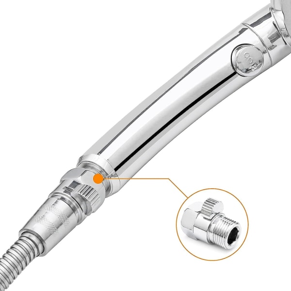 Dusjhode Stoppventil Flow Control Stoppventil Messing Kran Flow Rate Universal Reservedel