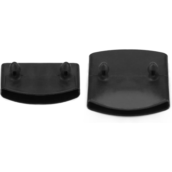 36 stk. sengespjældsholdere i plast, side- og midterste sengespjældsholdere til enkeltsenge, dobbeltsenge og kingsize-senge (55 mm x 9 mm indvendigt)