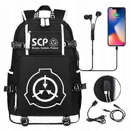Scp Usb Ryggsäck Stor Kapacitet