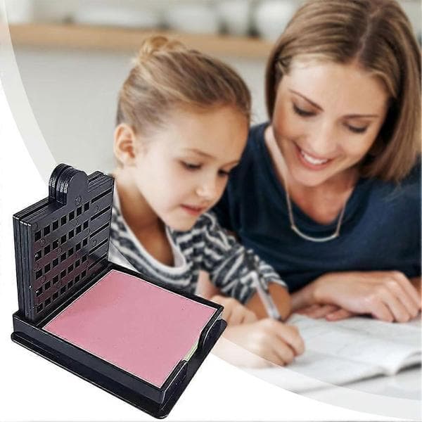 Sticky Notes Stensil Praktisk Sticky Notes Dispenser for Rom