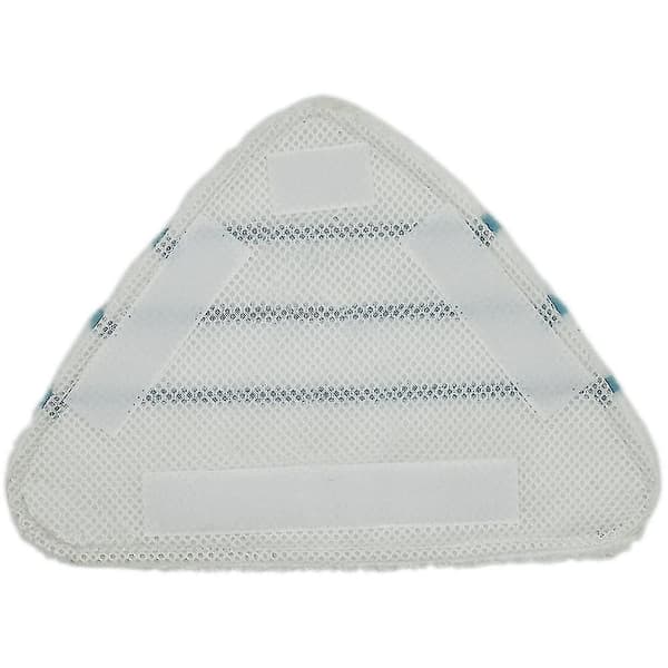 3 stk Dampmopputskiftbare Puter Trekant Vaskbar Klut Rengjøring Gulv Mikrofiber Mopphode Pute Damp
