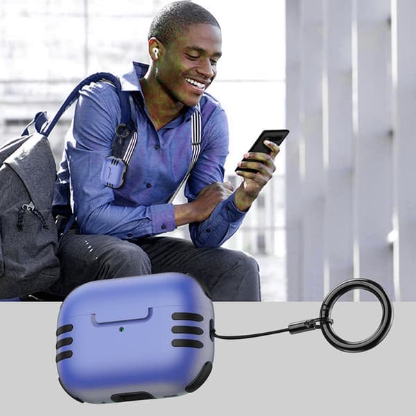 Compatible Protective Case for Second Generation Wireless Headphones Bluetooth Headphone Case Matte Black