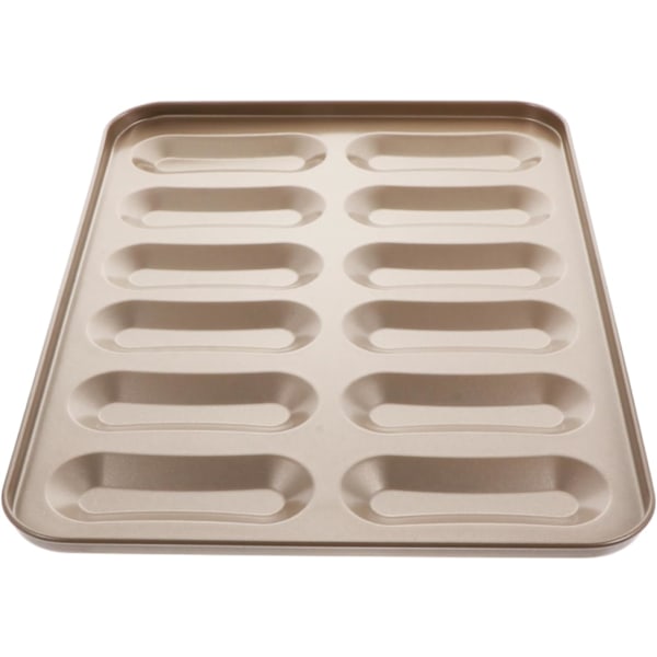 Puff Pastry Moulds 12-Line Long Non-Stick Pastry Baking Pan