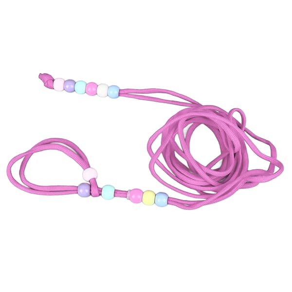 Lizard Drawstring Comfortable Durable Safety Protection Adjustable Reptile Leash for Bearded Dragon Hamster Small Animals Pink