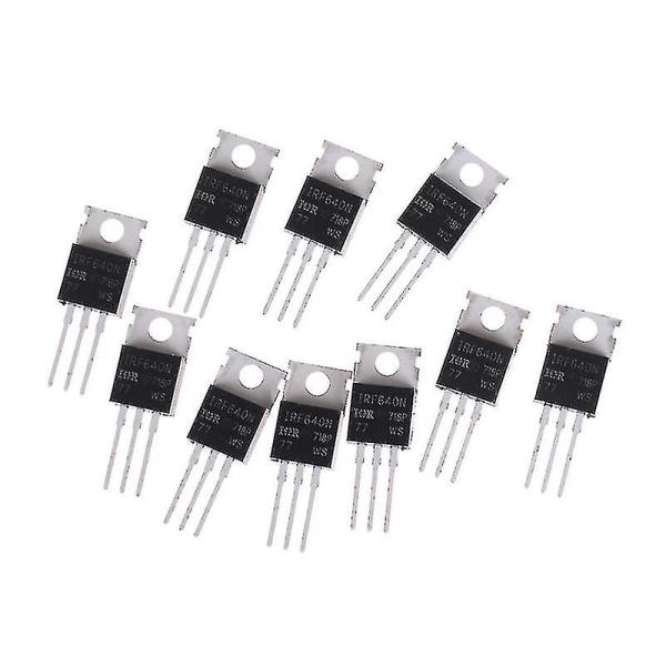 10 st nya Irf640 Irf640n Power Mosfet 18a 200v To-220 Shytmv