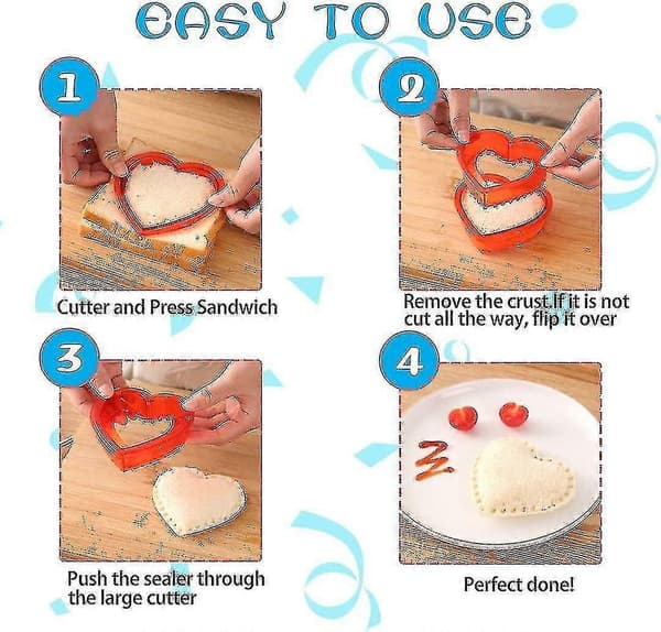 Sandwichudstikkere til børn [2 stk]