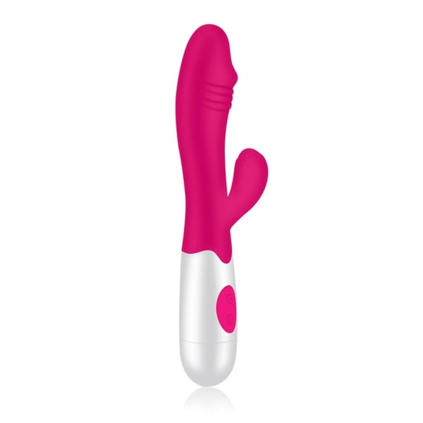 Ny 2023 Vattentät Vibrator, Multi-speeds 10 Mönsterlägen Silikon Trådlös Vibrator För Kroppsavslappning Massage, Ros Röd Rose red