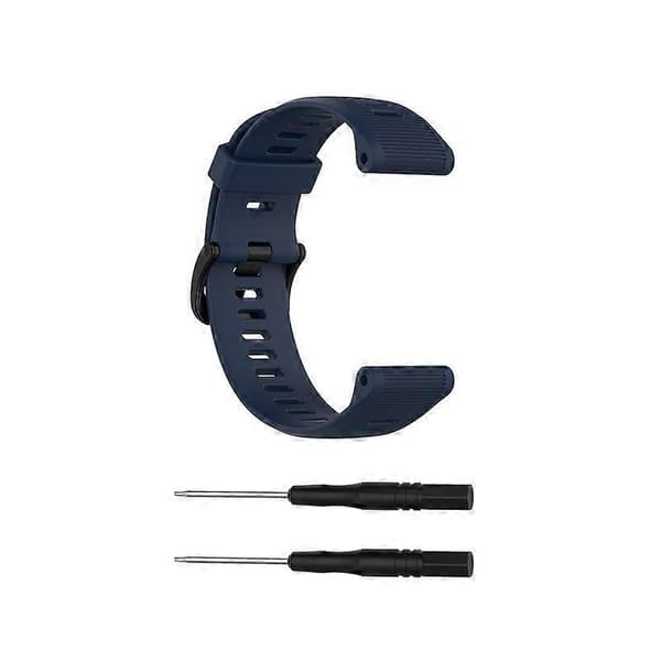 Silikonebånd til Garmin Forerunner 945 Midnight Blue