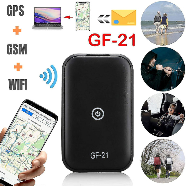 Gf-21 Mini Gps Tracker Röstaktiverad inspelare Ljudinspelningsenhet Wifi/gsm