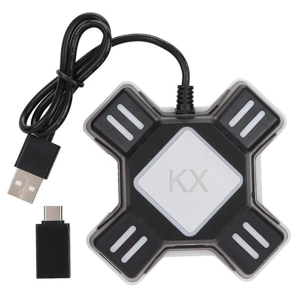 Tastatur Mus Adapter Controller Konverter Adapter Til Switch/ps4/ps4 Pro/ps4 Black