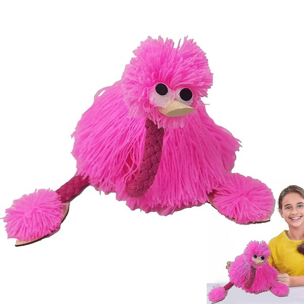 Leksaker Puppet Struts On Strings,rolig Struts Marionette Puppet Handgjord Struts Marionette Puppets String Doll Pink