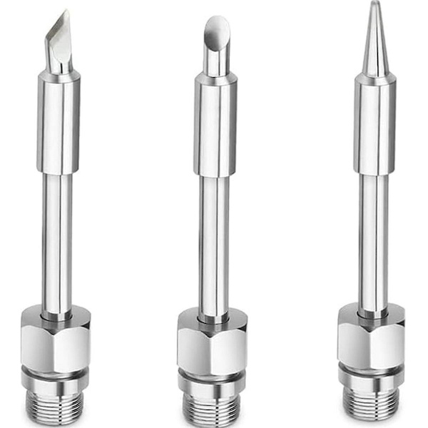 1 st Bärbar Lödkolvspets 510 Gränssnitt 8W Batteri Lödkolv USB Bärbar Lödkolvspets,A Silver