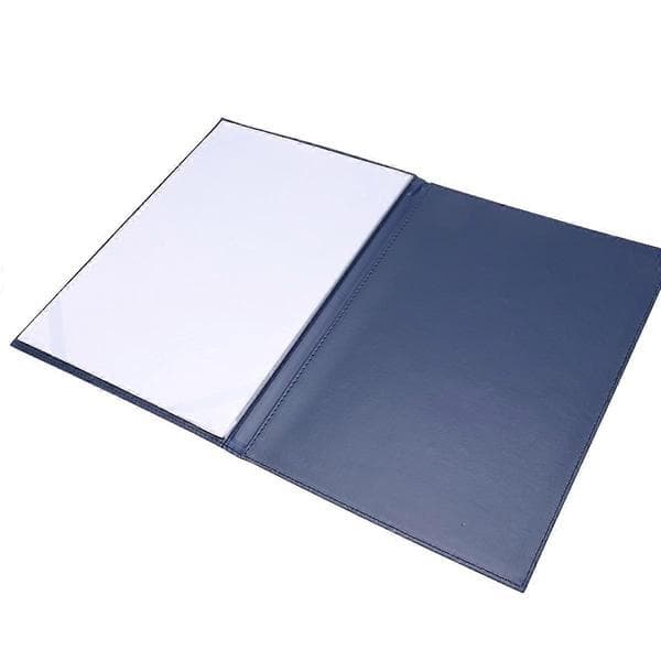 A4 Certifikatfodral i Läder, Tomt Skyddsfodral (Blå) Blue 31.00X22.50X1.00CM