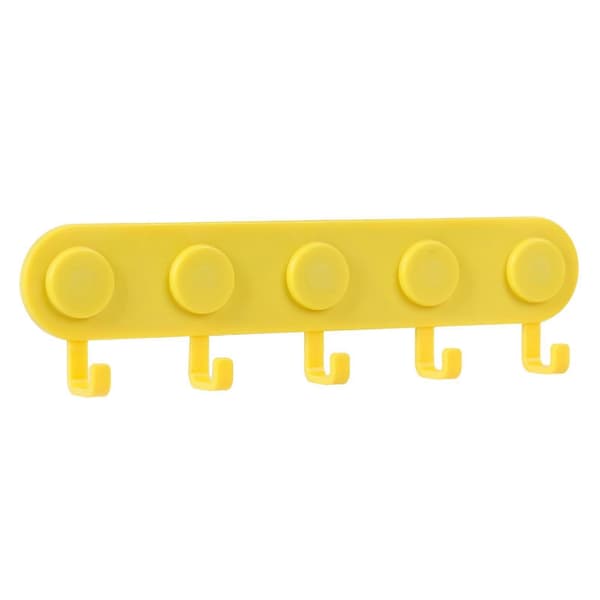 Magnetisk dørkrok for leilighet, hybel og kontorbruk Yellow