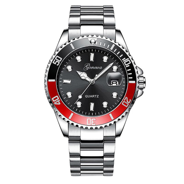 Män Quartz Analog Wrist Delicate Alloy Watch Luxury Business Watches