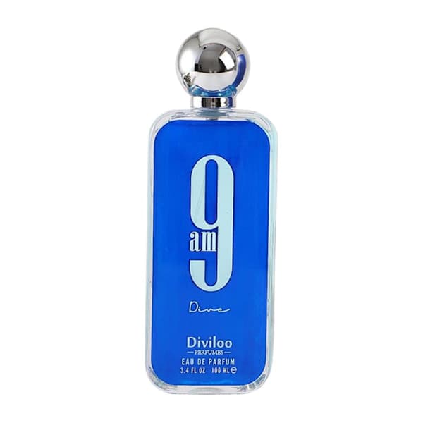 Afnan 21:00 Eau De Parfum 100ml til mænd Spray - HELT NY I ÆSKE blå blue 100ml