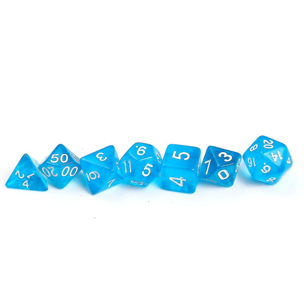 105x polyedriske terninger sæt rolle for Dnd Rpg Mtg Game Dragons D4-d2