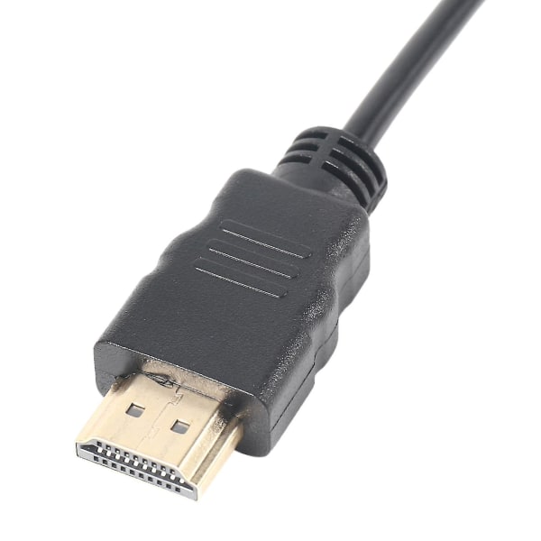 30 cm:n mikro-hdmi oikealta HDMI:hen (90 Des) (tyyppi B)