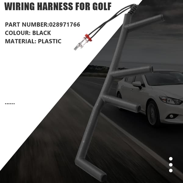 Ledningsnet til gløderør til Mk4 Mk3 B4 Golf 1997-2003 1.9 Tdi L4 Alh 028971766 black