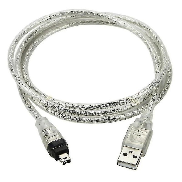 USB -uros Firewire Ieee 1394 4 Pin Ilink -sovitinjohto 1394 kaapeli Sonylle