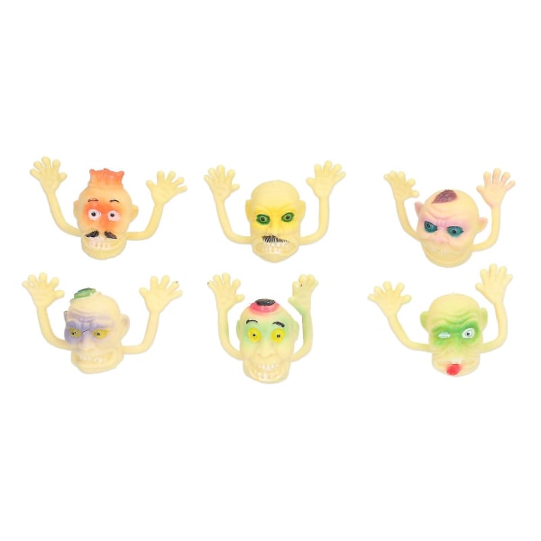 Mini Finger Puppets Spratt Monster Halloween Finger Puppets Leksak för Party Barn Present