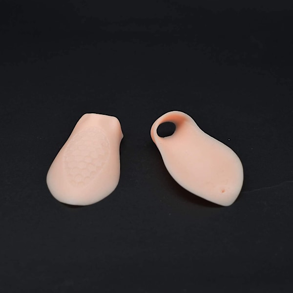 5 par Pinky Toe Protector, bløde gel tåknystbeskyttere, nyt materiale gel tåknyst, knystpuder til smertelindring, beskytter foden mod friktion og