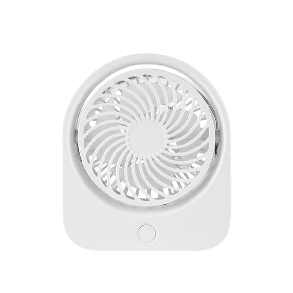 Elektrisk Mini Clip-on Ventilator 3 Hastighedsjustering Lille Ventilator til Indendørs Udendørs White