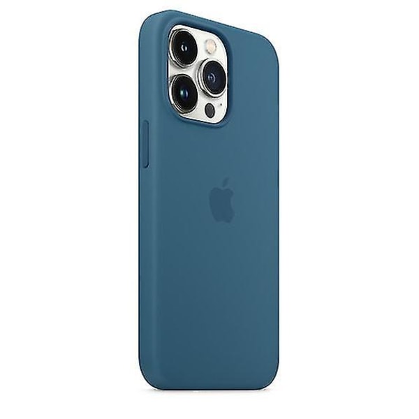 Silikone Telefoncover til iPhone 13 Pro Max 13promax Blue Jay