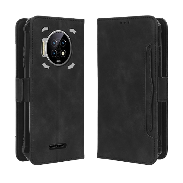Case för Oukitel Wp19 cover Justerbar löstagbar korthållare Magnetisk stängning Case Black A