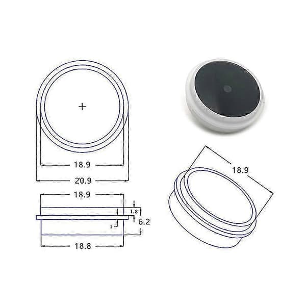GM861S UART/USB Interface Stregkodelæsermodul med hvid grøn LED