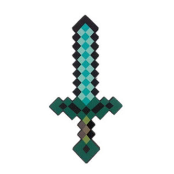 Minecraft Foam Sword Rollspel Battle Toy Minecraft Pixel Swords i naturlig storlek för aktivt spel