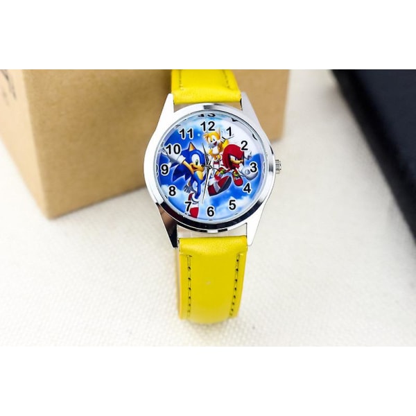 Sonic Tails Knux Lasten vyö Watch Poika Tyttö Söpö Anime Elektroninen Watch white
