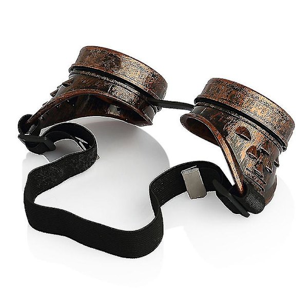 Vintage Victorian Steampunk -lasit hitsaus gootti cosplay Silver