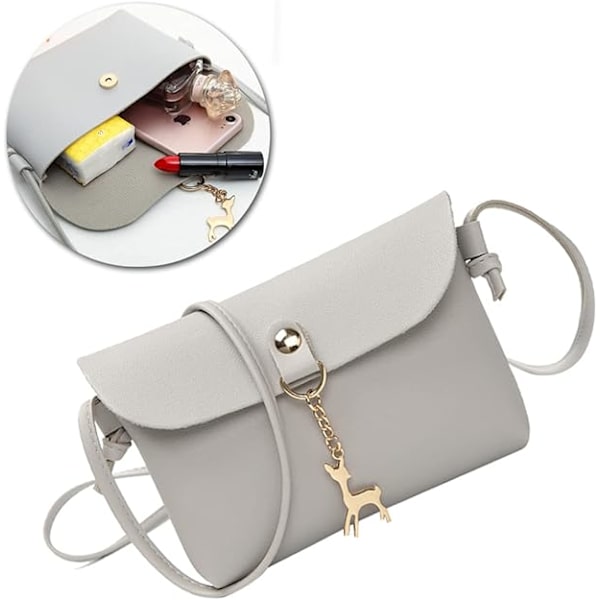 Dame Skulder Bag Mote Dame Crossbody Vesker Små Dame Crossbody Vesker Dame Pu Veske Skulder Vesker Dame Håndvesker Liten Firkant Veske