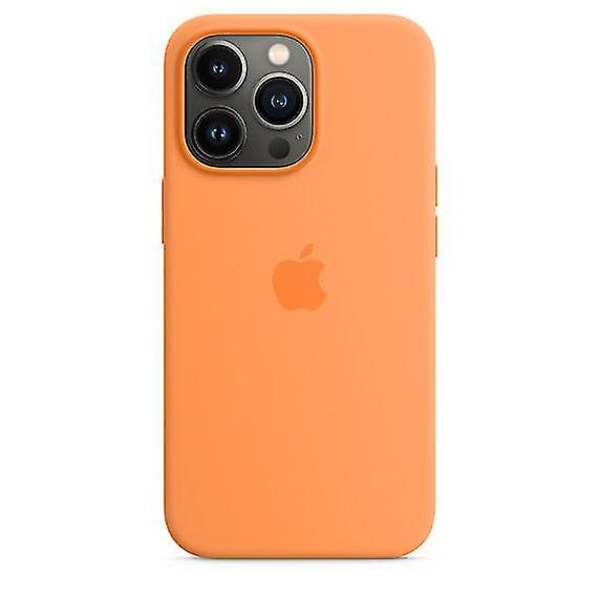 Silikone telefontaske til Iphone 13 Pro Max 13promax Marigold