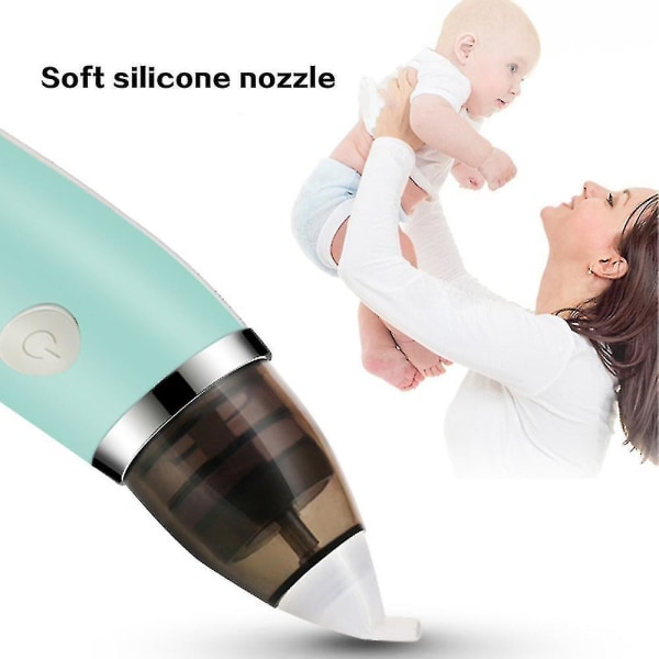 Baby Elektrisk næsesuger Silikone Næse Slim Snot Cleaner Værktøj