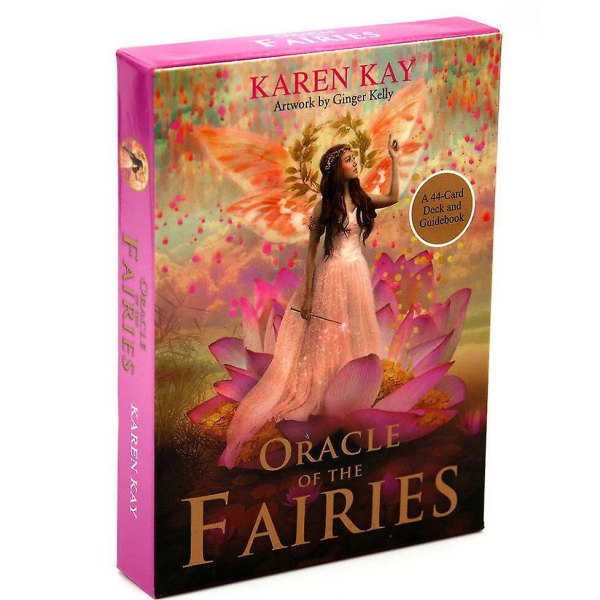 Familjesammankomstspel Tarotkort på engelska-Oracle of the Fairies
