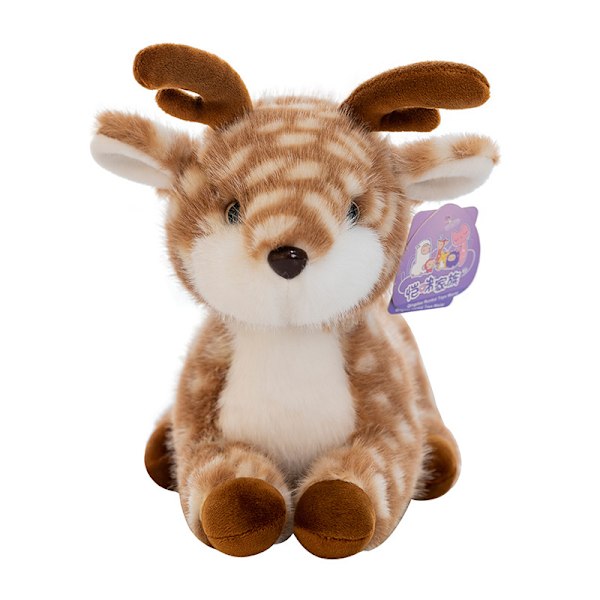 38cm tecknad sika rådjur plyschleksaker aktiviteter gåvor zoo souvenirer barn lugnande docka bil prydnader