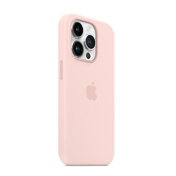 Silikon Deksel Kompatibelt Med Iphone 14pro Chalk Pink