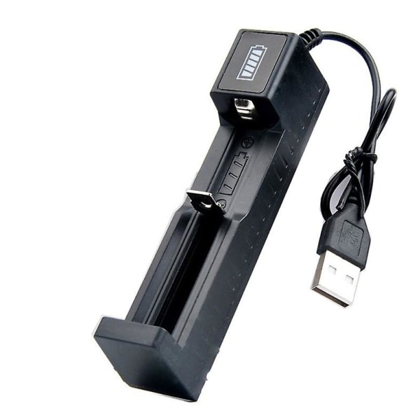 Li-ion batteri 1 A batterioplader til 14500, li-ion batteri 1 A batterioplader til 14500